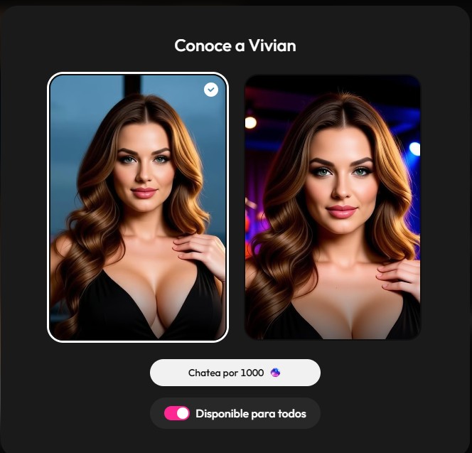 Joi AI : popup de confirmation pour convertir une photo en personnage chattable