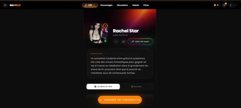 MyLovely AI — générateur d'images à partir de la galerie